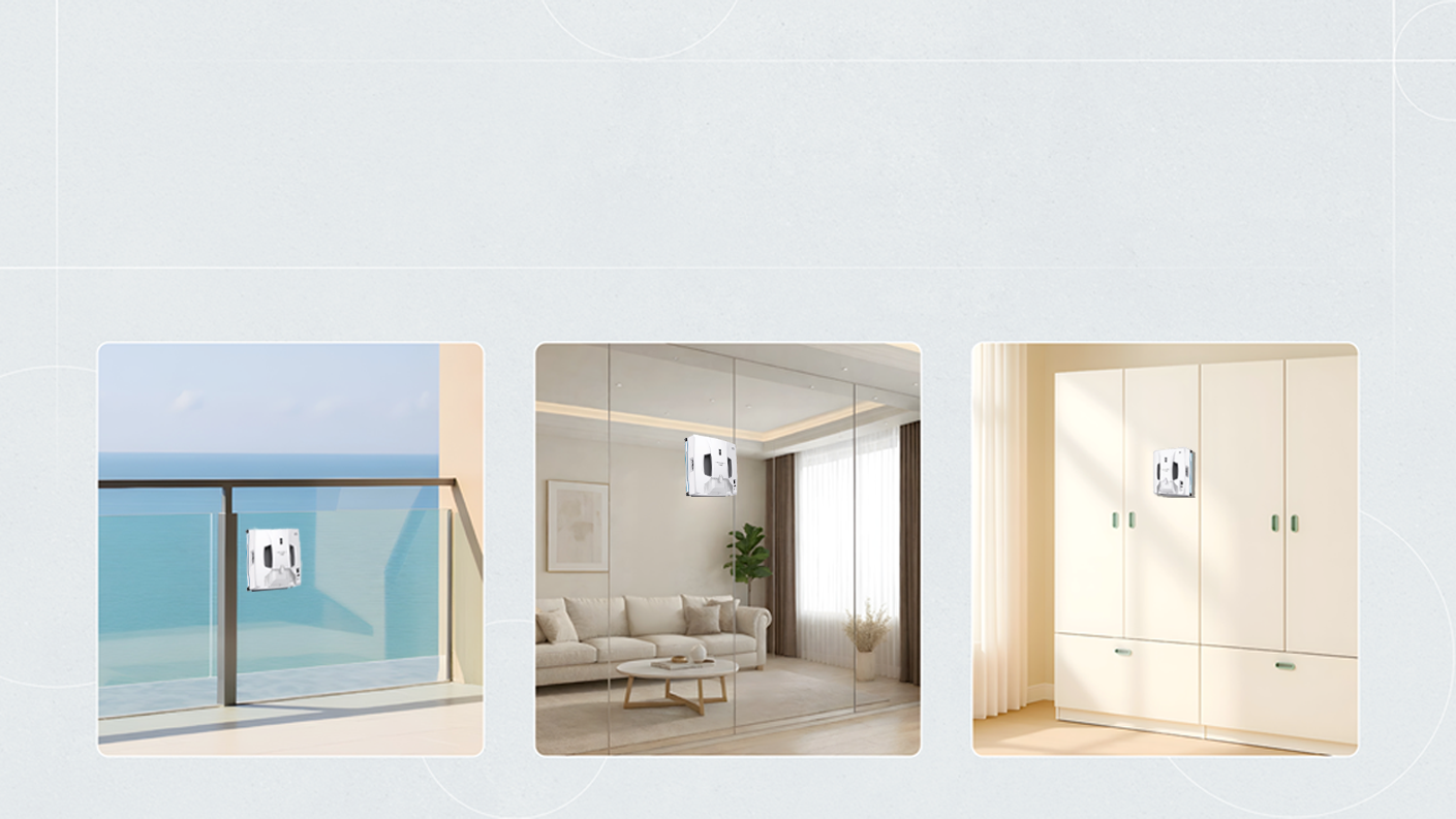 Работает на разных поверхностях