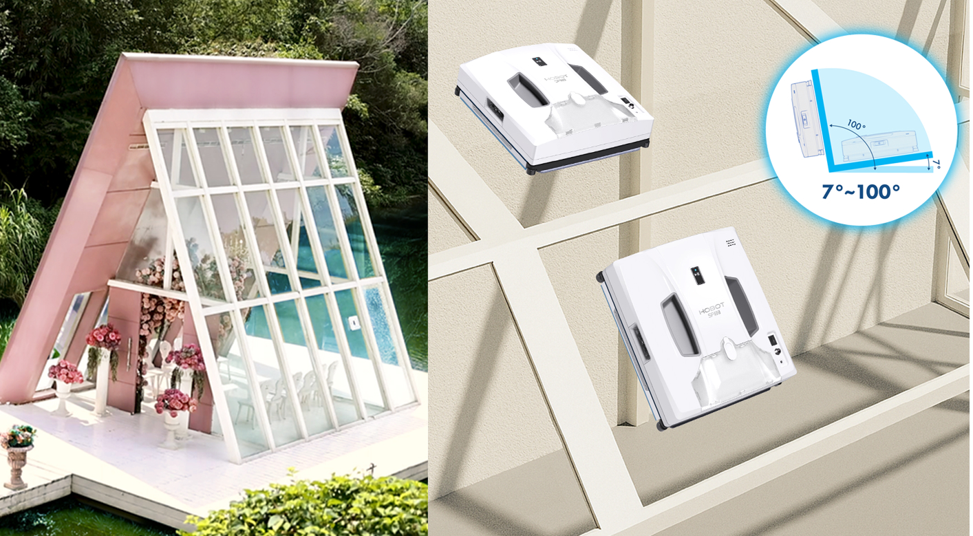 Окна с углом наклона от 7 до 100 градусов