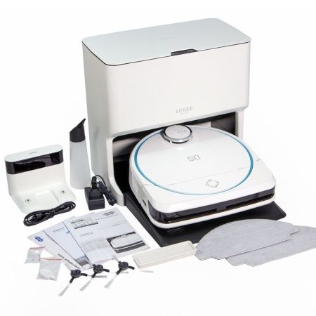 Купить Робот пылесос моющий Hobot LEGEE-D8 со станцией самоочистки салфеток LuLu в магазине hobot.ru