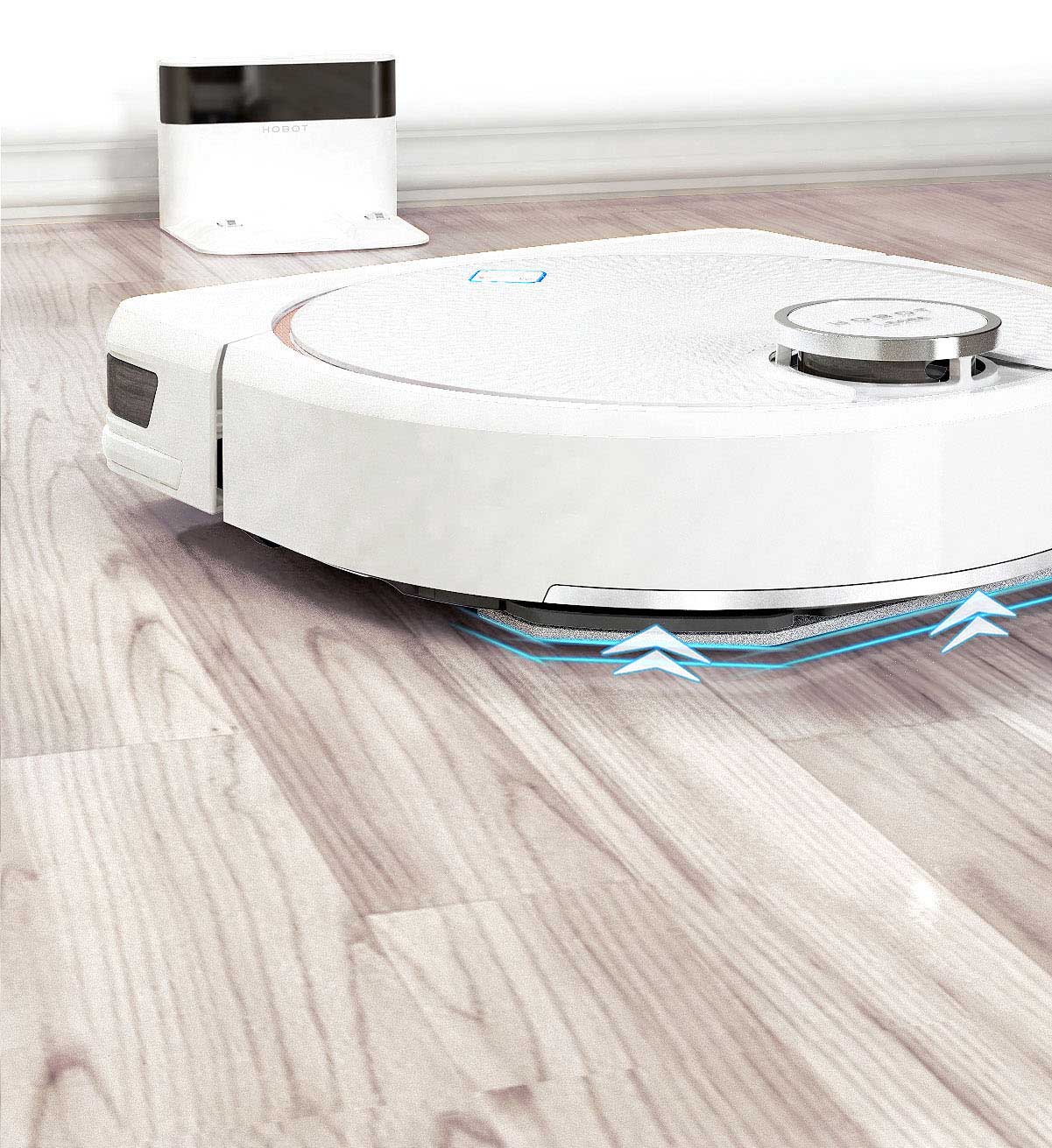 Робот пылесос с влажной уборкой Hobot LEGEE-D7