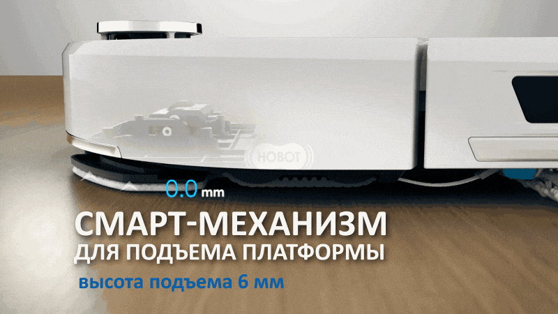 Робот пылесос с влажной уборкой Hobot LEGEE-D7
