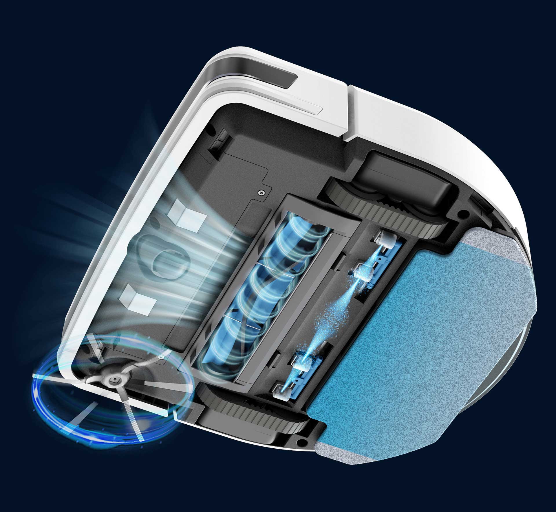 Робот пылесос с влажной уборкой Hobot LEGEE-D7